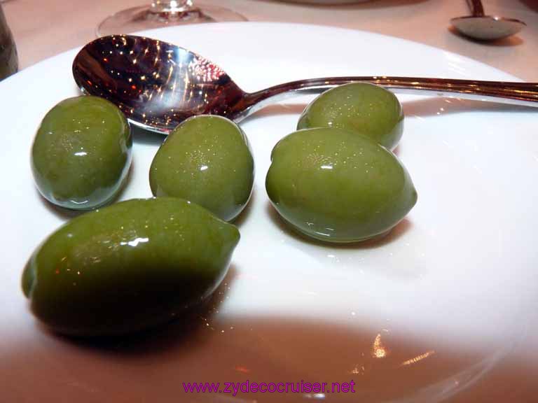 Carnival Dream - Olives purchased in Tuscany