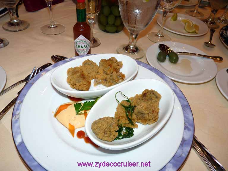 Carnival Dream - Golden Fried Oysters