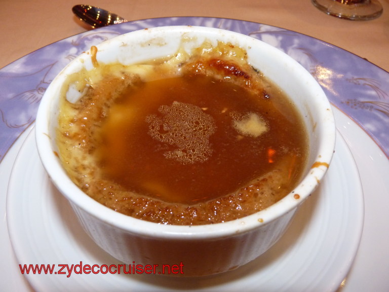 2103: Carnival Dream, Transatlantic Cruise, French Onion Soup