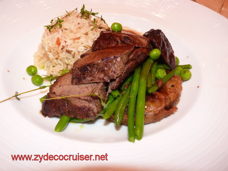 2107: Carnival Dream, Transatlantic Cruise, Braised Style Short Ribs from Aged Premium American Beef