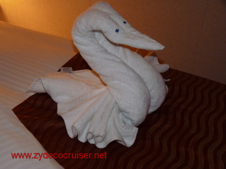 2112: Carnival Dream, Transatlantic Cruise, Towel Animal