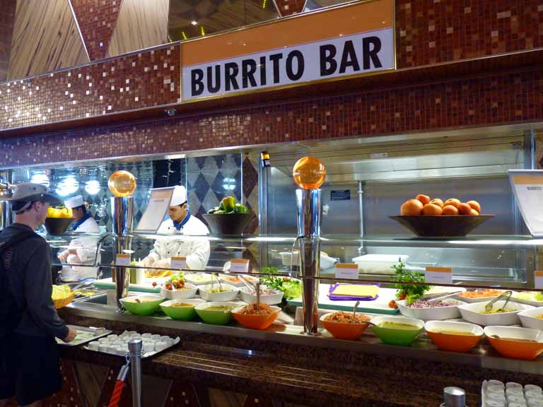 Carnival Dream burrito Bar