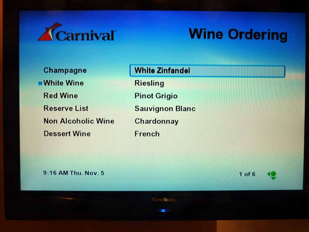 W005: Carnival Dream - Wine List - White Wine - White Zinfandel