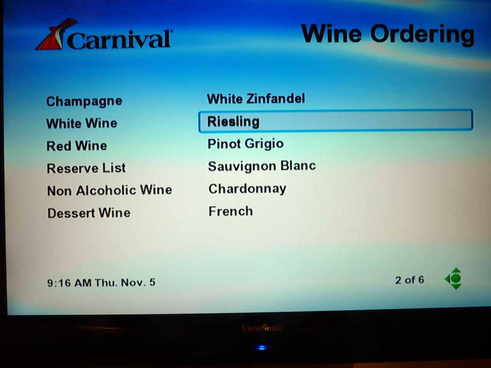 W007: Carnival Dream - Wine List - White Wine - Riesling