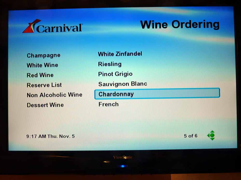W014: Carnival Dream - Wine List - White Wine - Chardonnay