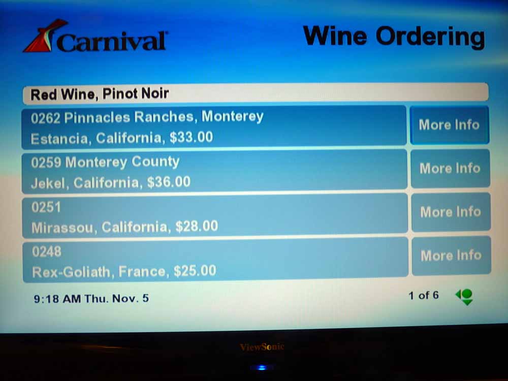 W021: Carnival Dream - Wine List - Red Wine - Pinot Noir