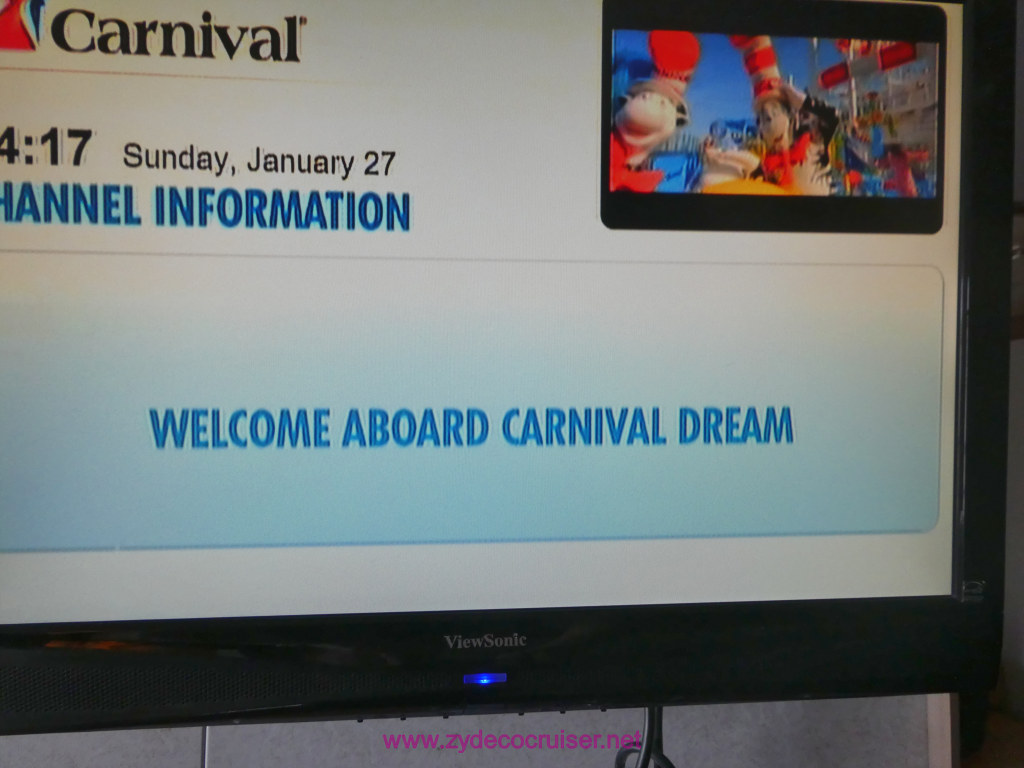 012: Carnival Dream Cruise, New Orleans, Embarkation