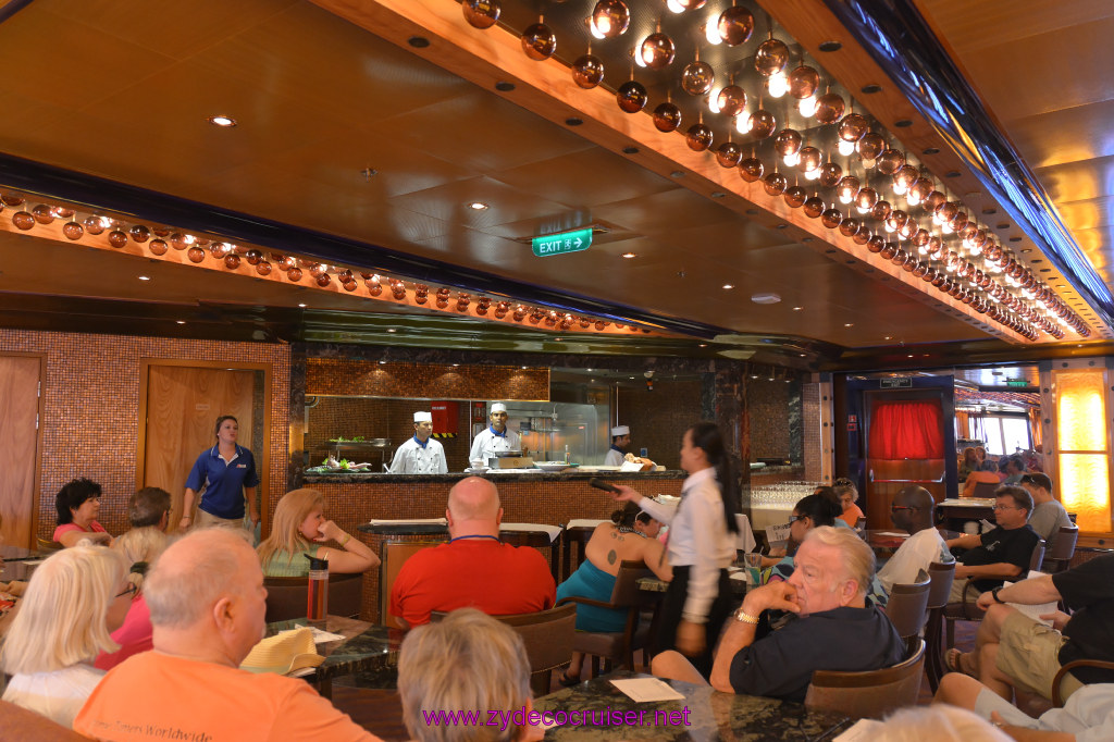 039: Carnival Dream Reposition Cruise, Fun Day at Sea 1, Chef's Art Steakhouse Cooking Demonstration, 