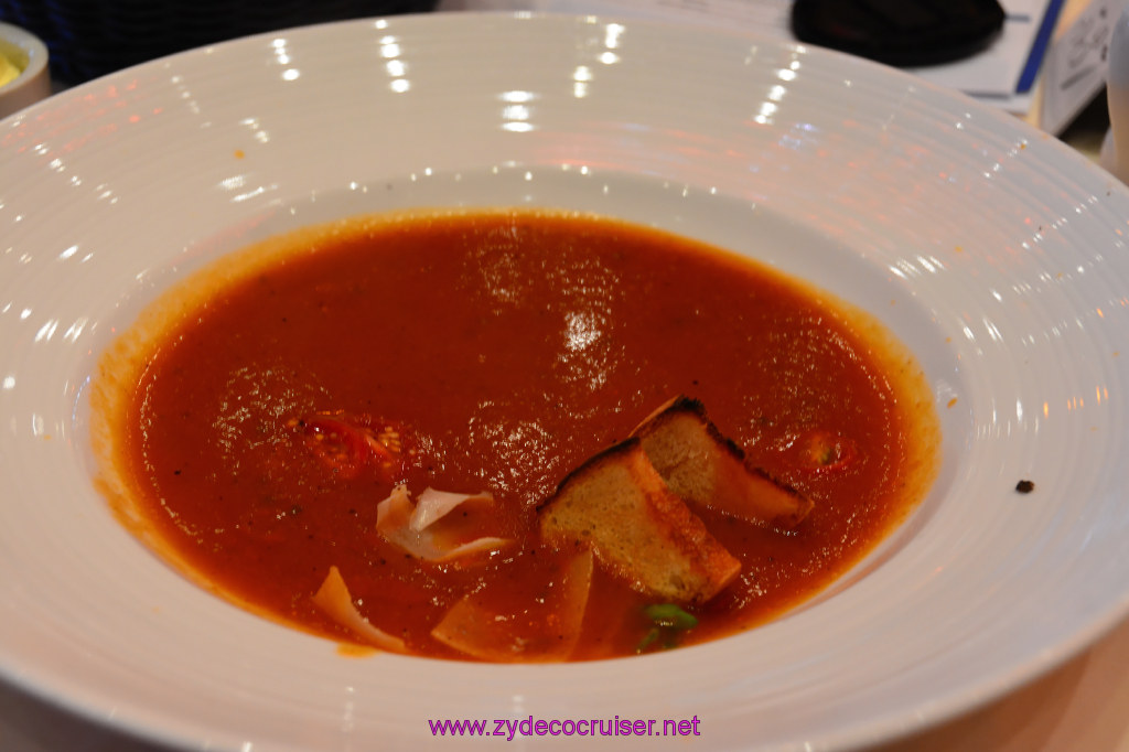 Carnival Dream, Seaday Brunch, Flamin' Tomatoes Soup, 