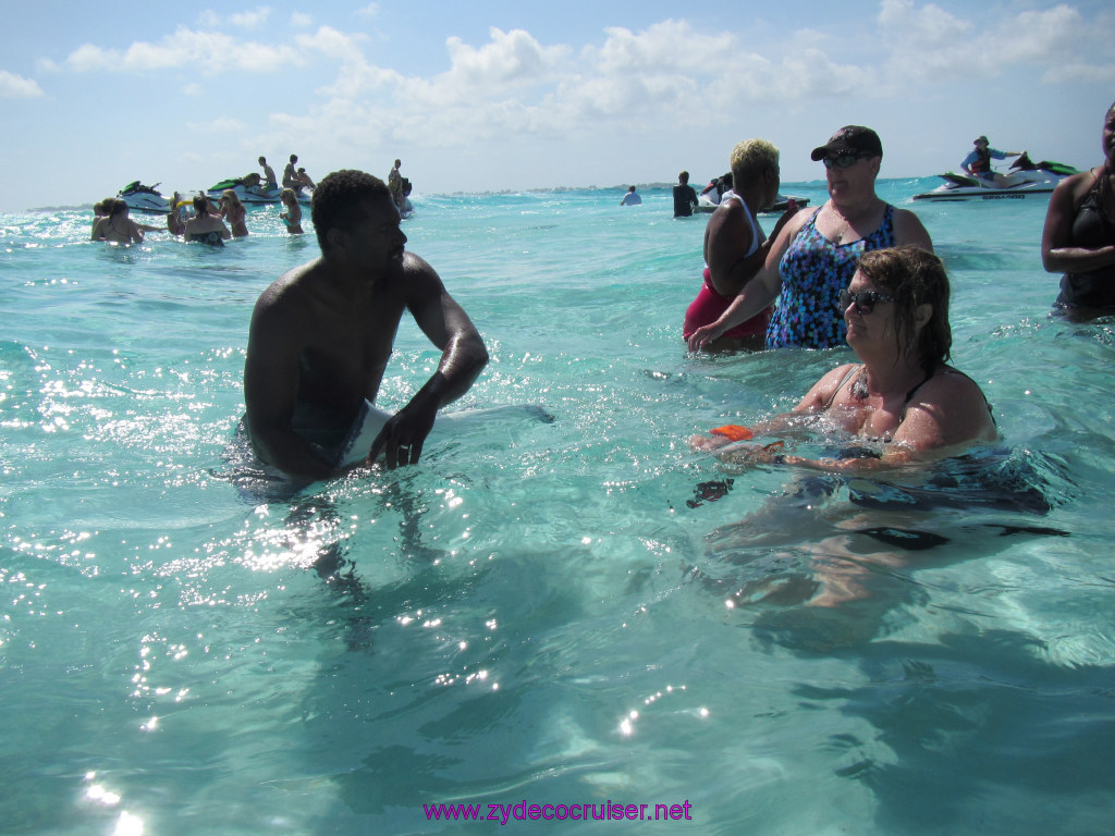 030: Carnival Dream Reposition Cruise, Grand Cayman, Native Way Rays, Reef, and Rum Point Tour, Stingray Sandbar, 