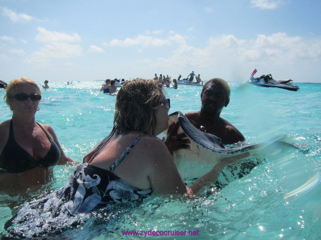 031: Carnival Dream Reposition Cruise, Grand Cayman, Native Way Rays, Reef, and Rum Point Tour, Stingray Sandbar, 