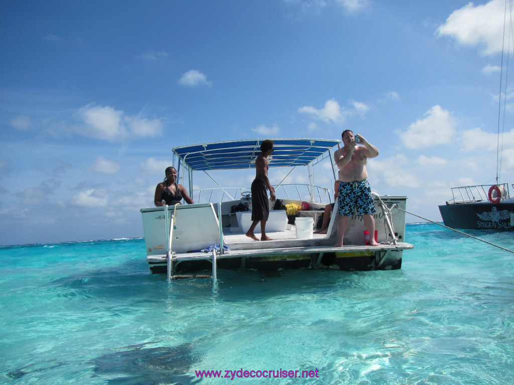 035: Carnival Dream Reposition Cruise, Grand Cayman, Native Way Rays, Reef, and Rum Point Tour, Stingray Sandbar, 