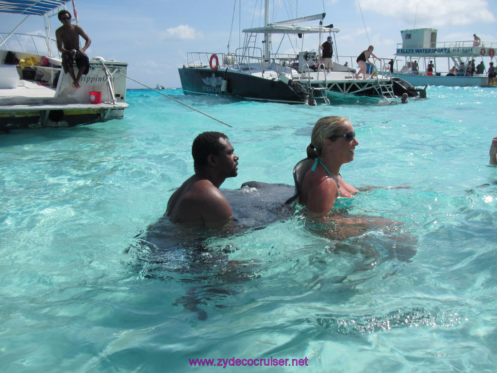 055: Carnival Dream Reposition Cruise, Grand Cayman, Native Way Rays, Reef, and Rum Point Tour, Stingray Sandbar, 