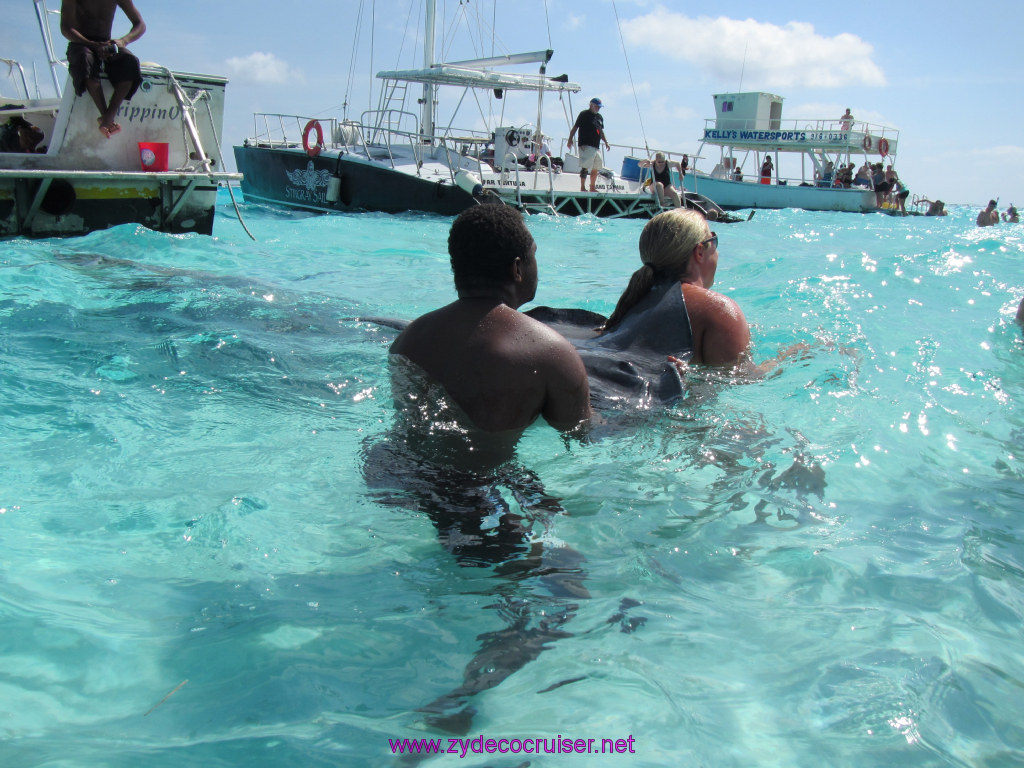056: Carnival Dream Reposition Cruise, Grand Cayman, Native Way Rays, Reef, and Rum Point Tour, Stingray Sandbar, 