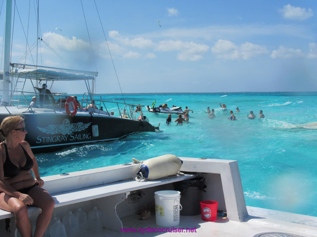 073: Carnival Dream Reposition Cruise, Grand Cayman, Native Way Rays, Reef, and Rum Point Tour, Stingray Sandbar, 