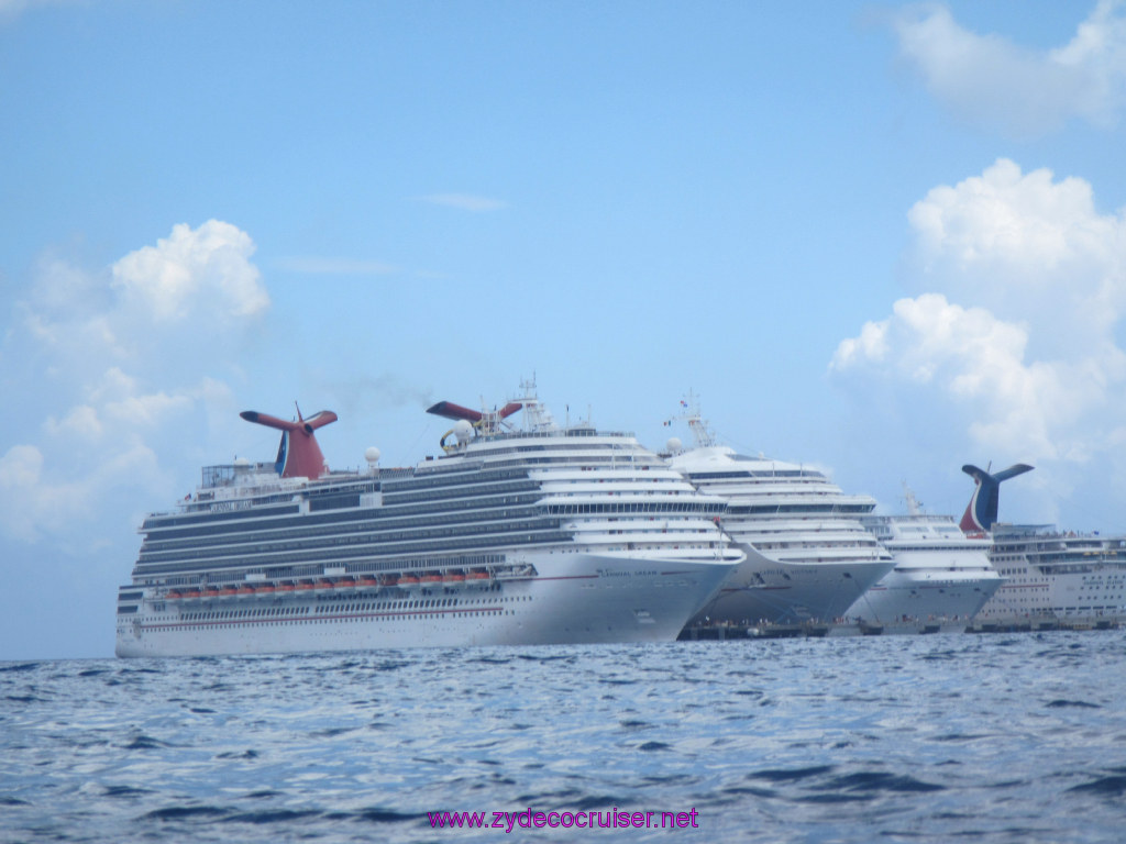 035: Carnival Dream Reposition Cruise, Cozumel, Catamaran Sail and Snorkel, 