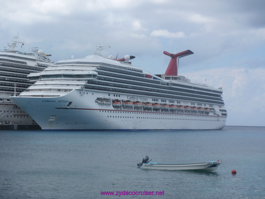 045: Carnival Dream Reposition Cruise, Cozumel, Carnival Victory, 