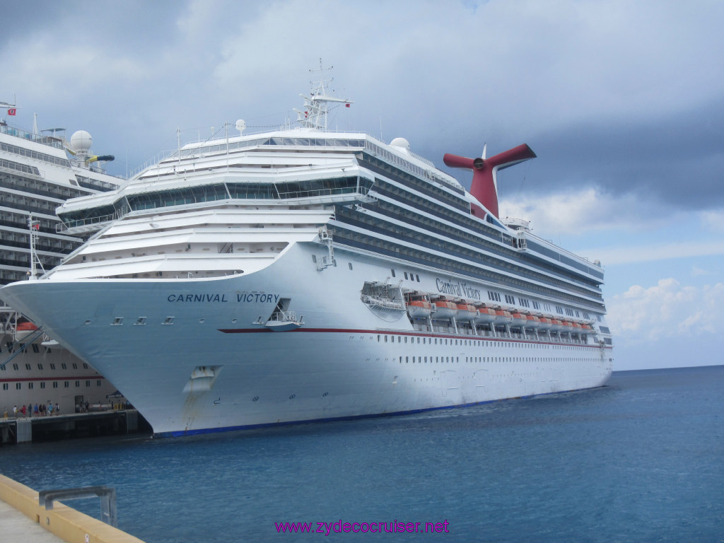 046: Carnival Dream Reposition Cruise, Cozumel, Carnival Victory, 