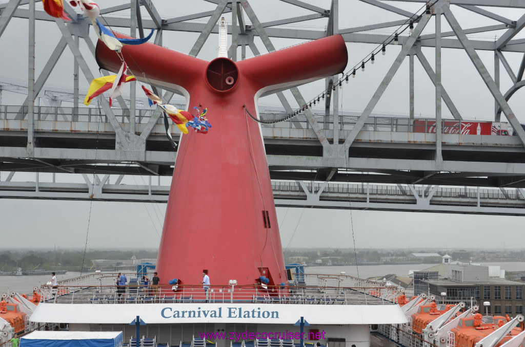 036: Carnival Elation Cruise, New Orleans, Embarkation, 