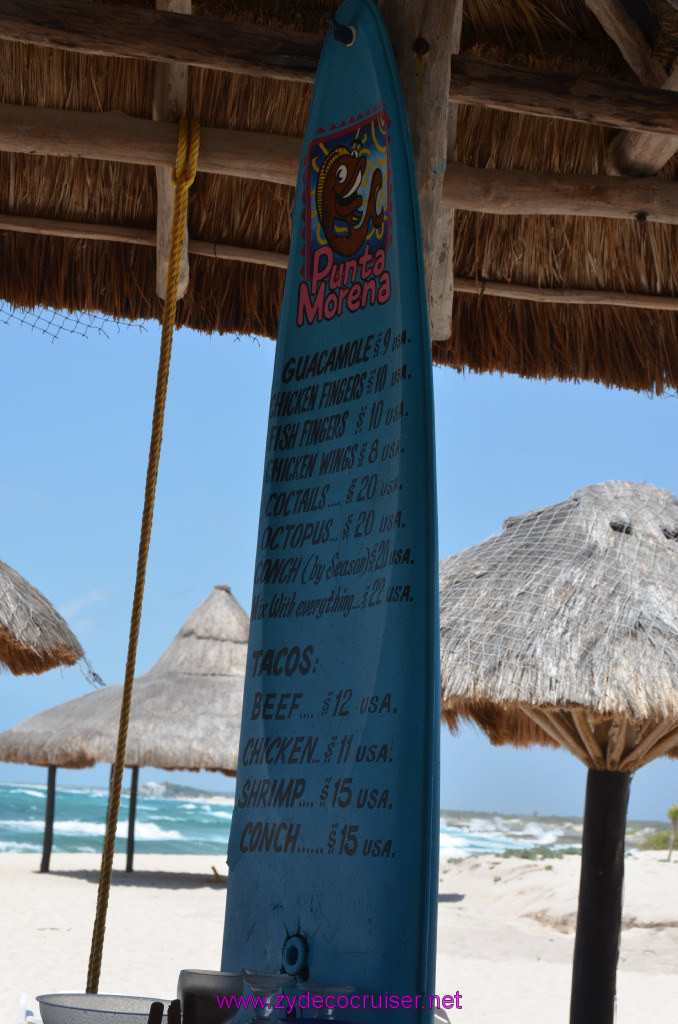 064: Carnival Elation Cruise, Cozumel, Cozumel Bar Hop, Punta Morena, 