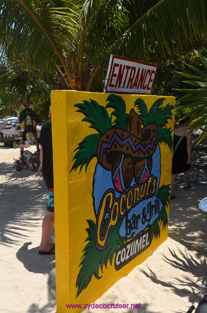 076: Carnival Elation Cruise, Cozumel, Cozumel Bar Hop, Coconuts, 