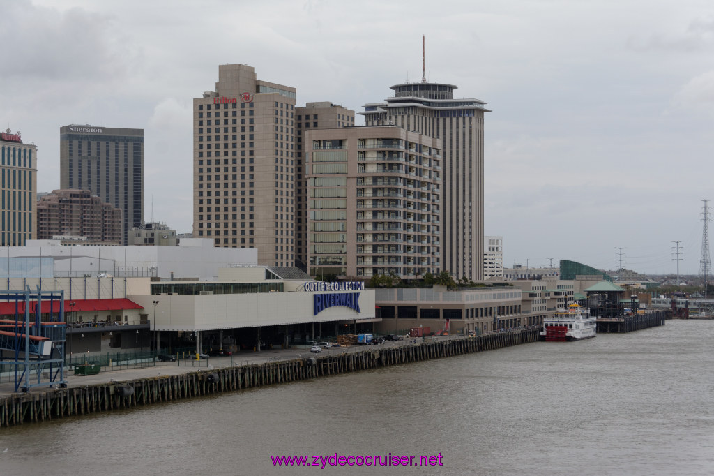 026: Carnival Elation Cruise, New Orleans, Embarkation