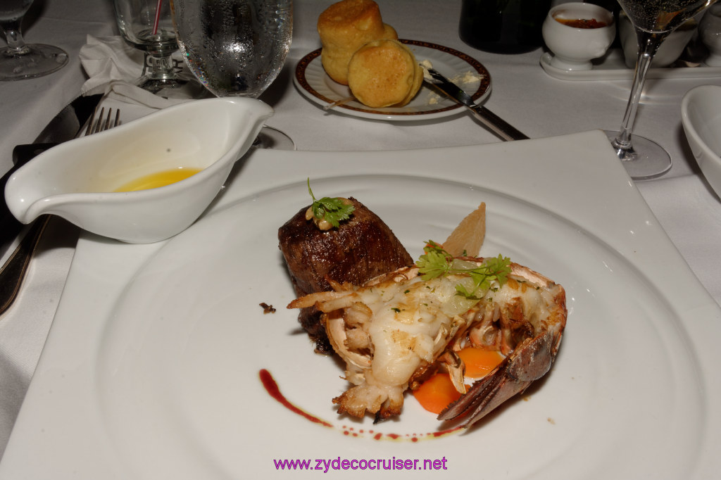 062: Carnival Freedom Reposition Cruise, Sea Day 4, Sun King Steakhouse