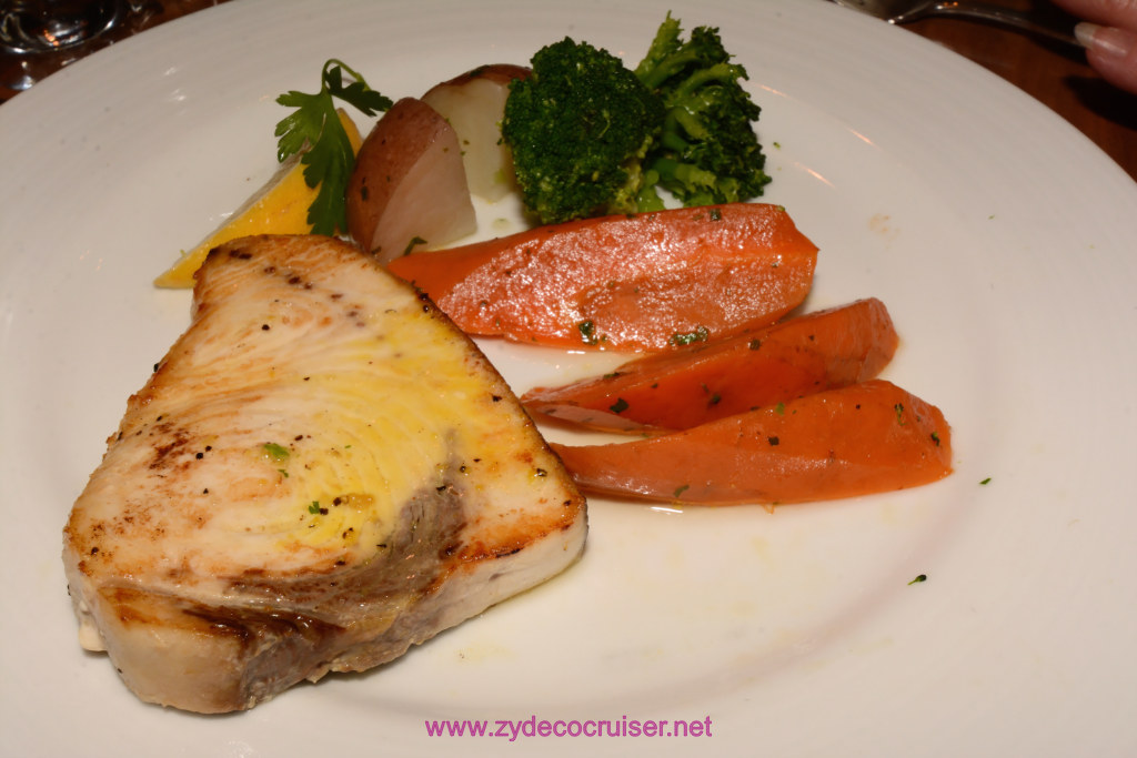 MDR Dinner, Sword Fish Steak