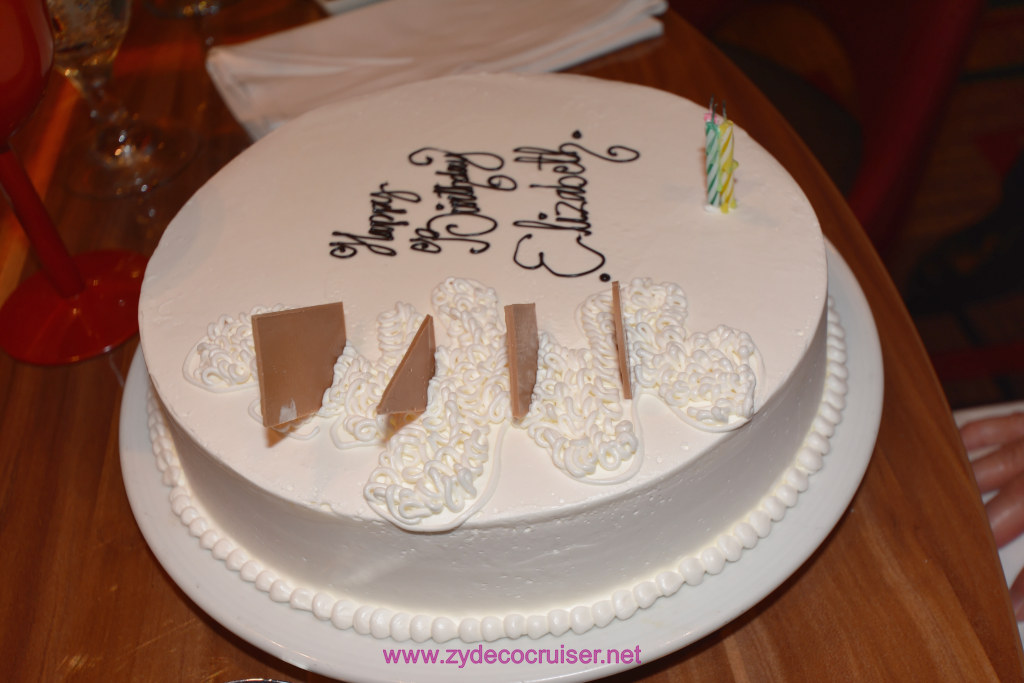 516: Carnival Horizon Transatlantic Cruise, Malaga, MDR Dinner, Birthday Cake!