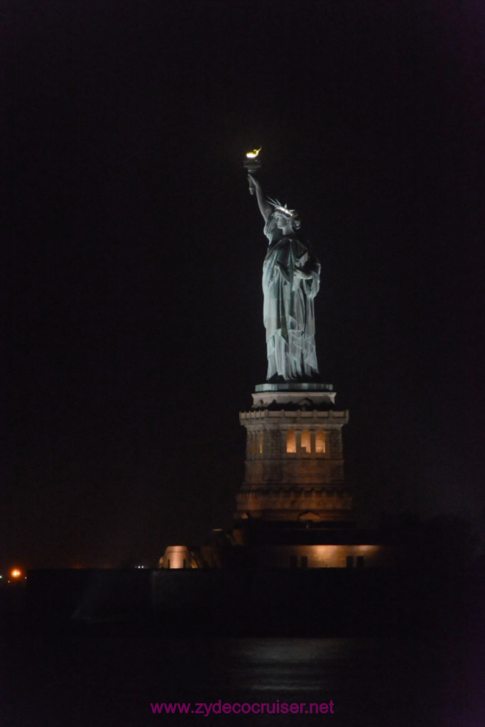 026: Carnival Horizon Transatlantic Cruise, Sailing into New York, Statue of Liberty
