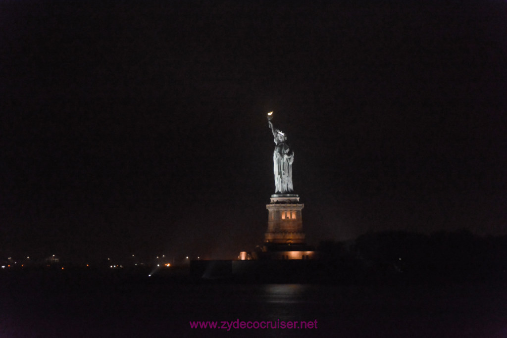 027: Carnival Horizon Transatlantic Cruise, Sailing into New York, Statue of Liberty