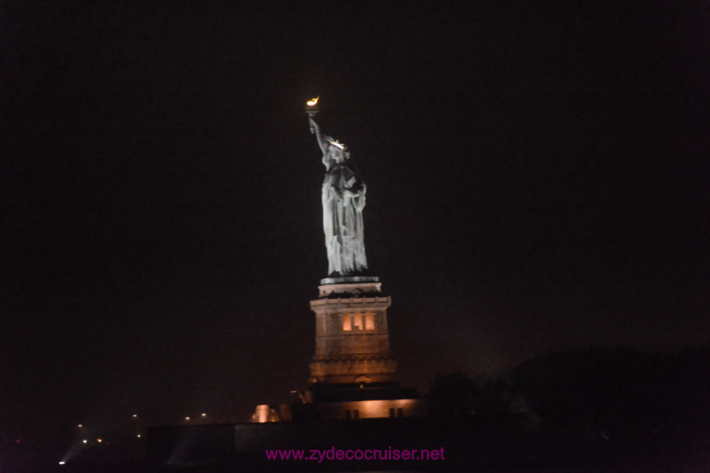 028: Carnival Horizon Transatlantic Cruise, Sailing into New York, Statue of Liberty