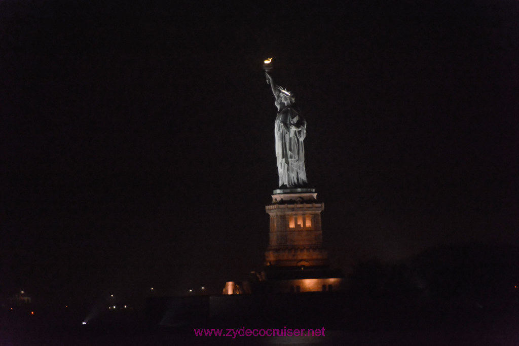 029: Carnival Horizon Transatlantic Cruise, Sailing into New York, Statue of Liberty