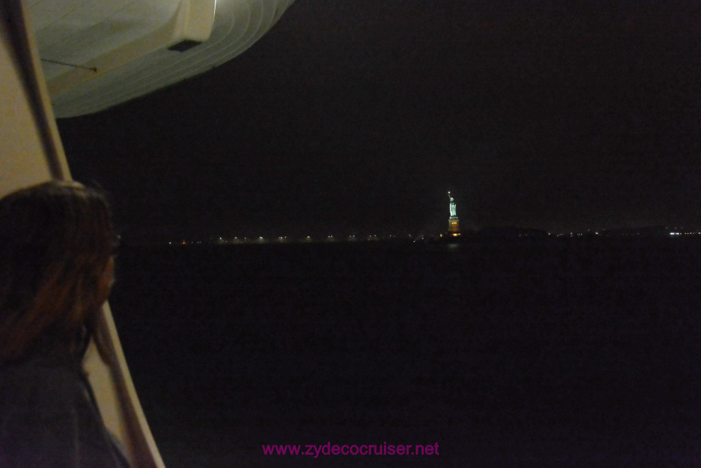 031: Carnival Horizon Transatlantic Cruise, Sailing into New York, Statue of Liberty
