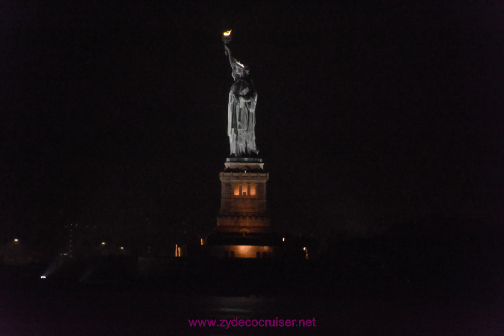 032: Carnival Horizon Transatlantic Cruise, Sailing into New York, Statue of Liberty