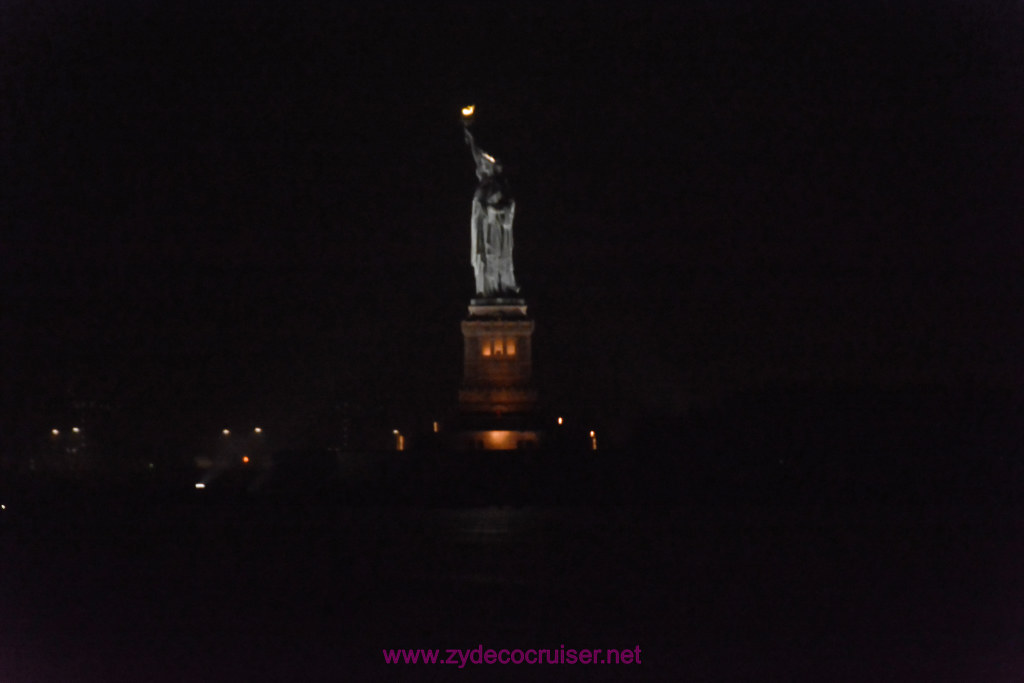 034: Carnival Horizon Transatlantic Cruise, Sailing into New York, Statue of Liberty