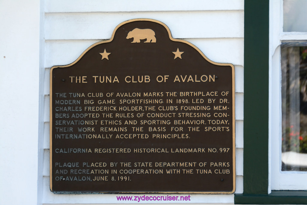 049: Carnival Imagination, Catalina, The Tuna Club of Avalon, 