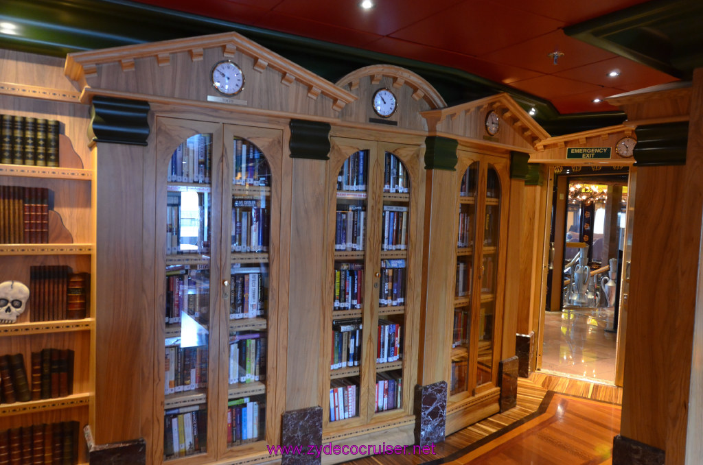 081: Carnival Legend British Isles Cruise, Dover, Embarkation, Holmes Library, 