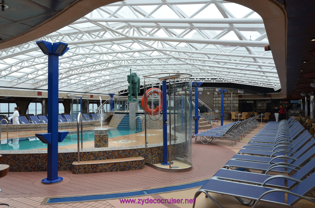 135: Carnival Legend British Isles Cruise, Dover, Embarkation, Avalon Main Pool, 