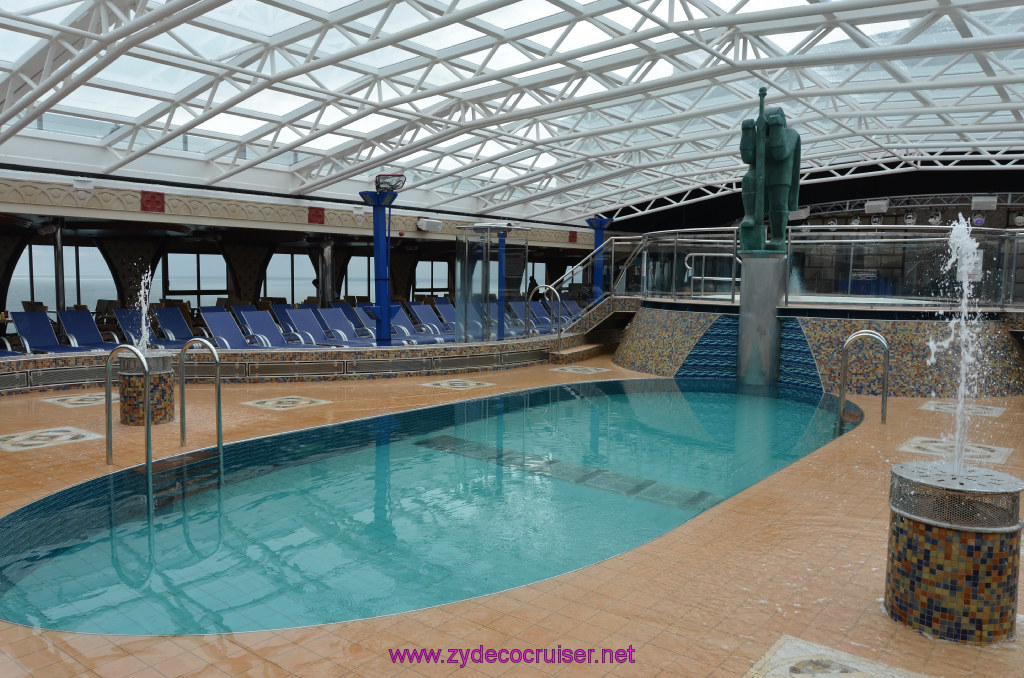 136: Carnival Legend British Isles Cruise, Dover, Embarkation, Avalon Main Pool, 