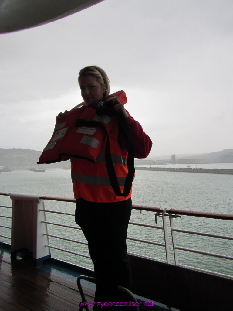 169: Carnival Legend British Isles Cruise, Dover, Embarkation, Safety Drill, 