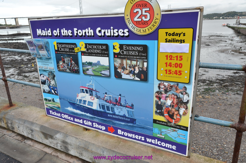 025: Carnival Legend British Isles Cruise, Edinburgh, Scotland, 