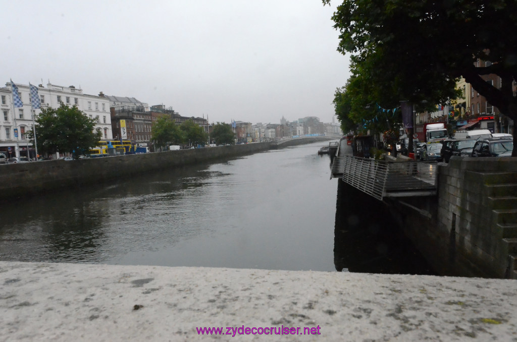 154: Carnival Legend, British Isles Cruise, Dublin, River Liffey, 