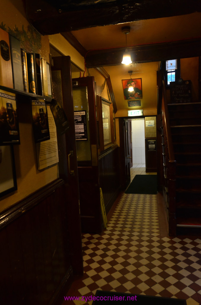212: Carnival Legend, British Isles Cruise, Dublin, The Brazen Head, Oldest Pub in Ireland, 