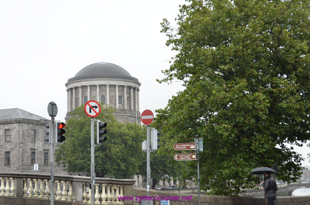 219: Carnival Legend, British Isles Cruise, Dublin, Four Courts, Main Courthouse in Dublin, 