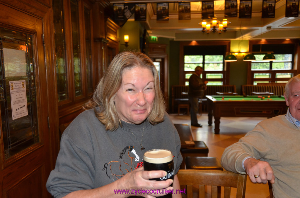 283: Carnival Legend, British Isles Cruise, Dublin, Blanchardstown, The Bell Pub and Restaurant, Guinness is good!