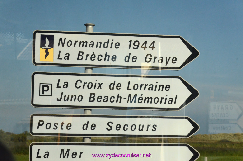 031: Carnival Legend British Isles Cruise, Le Havre, D Day Landing Beaches, 