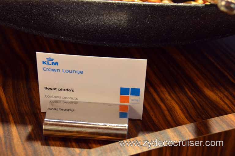 037: KLM Crown Lounge, Terminal D, AMS airport, Bevat Pinda's