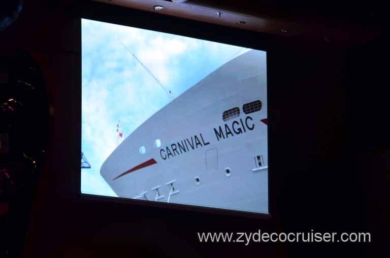 283: Carnival Magic Inaugural Cruise, Grand Mediterranean, Venice, Naming Ceremony, 