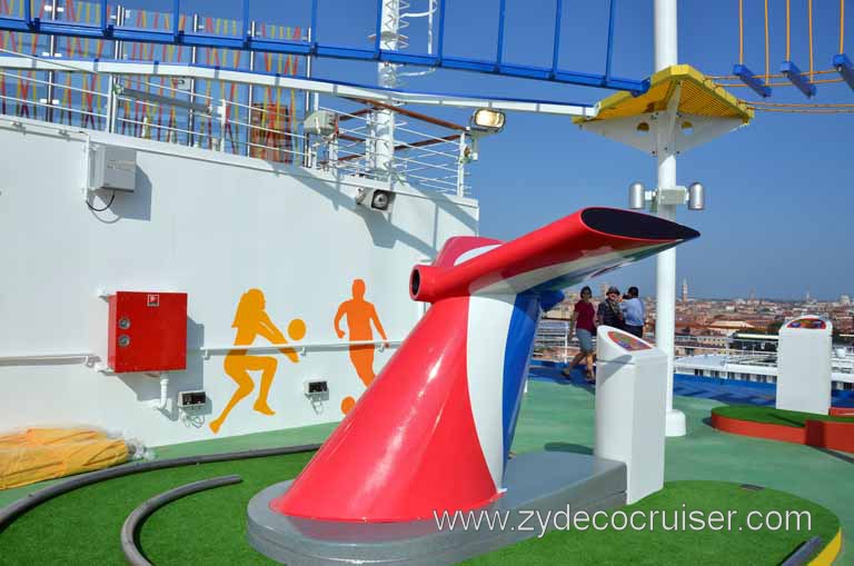 379: Carnival Magic Inaugural Cruise, Grand Mediterranean, Mini-Golf